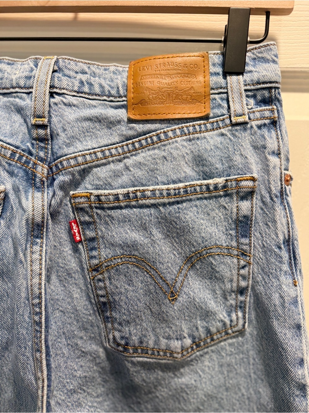 RIBCAGE STRAIGHT ANKLE WOMEN'S JEANS-Size 27 - Picture 10 of 13